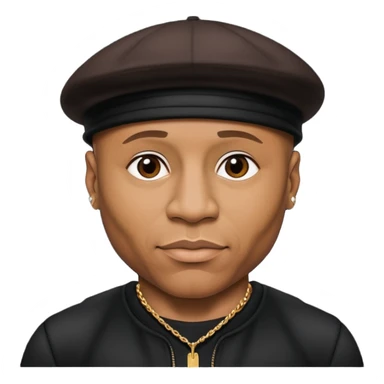 LL Cool J with black outfit sticker