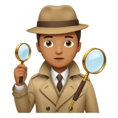 Detective sticker