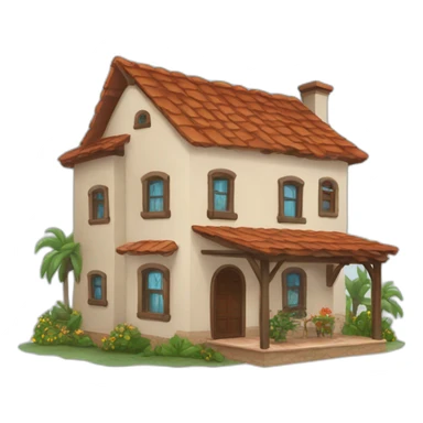 encanto house sticker