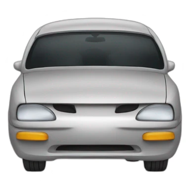 Chat dans une voiture sticker