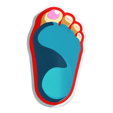Toe jammer  sticker
