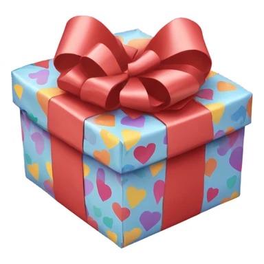 package heart sticker