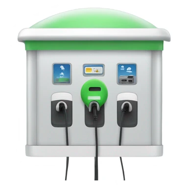 single charging station sticker