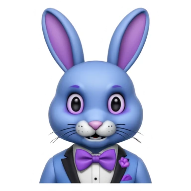Bonnie(blue) from the Five Nights At Freddy's movie sticker