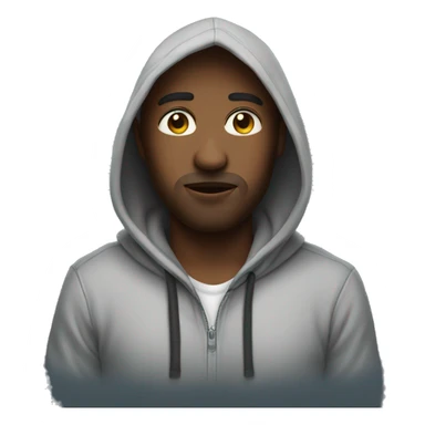 Dis wearing hoodie sticker