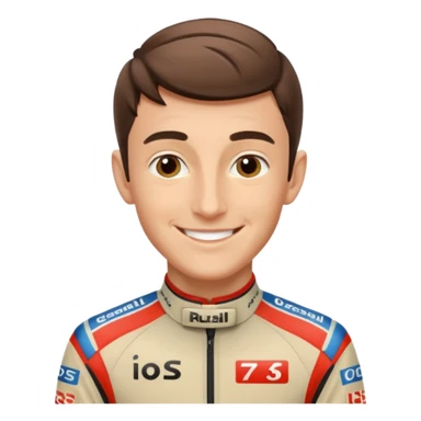 George Russell F1 sticker