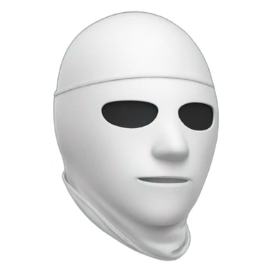 Skimask man sticker