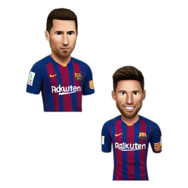 Ronaldo messi sticker