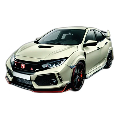 Honda civic type r sticker