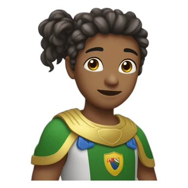 Coeur brésilien sticker