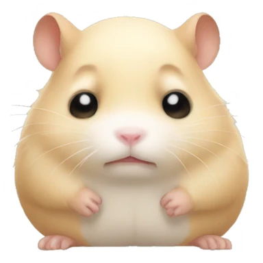 sad hamster meme sticker