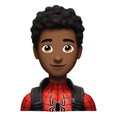 Spider man miles morales sticker