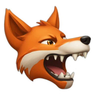 vicious fox sticker
