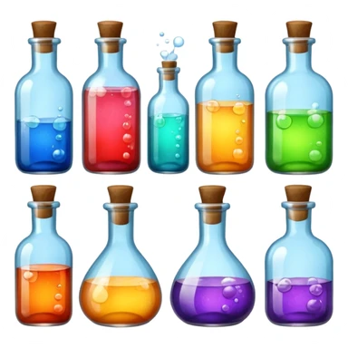 different types of elixirs sticker