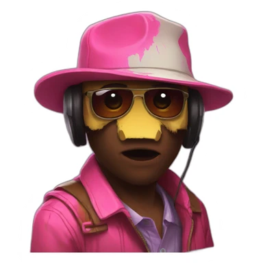 Hotline Miami sticker