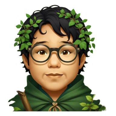 Forest Wizard sticker