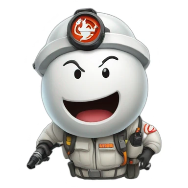 Ghostbuster sticker