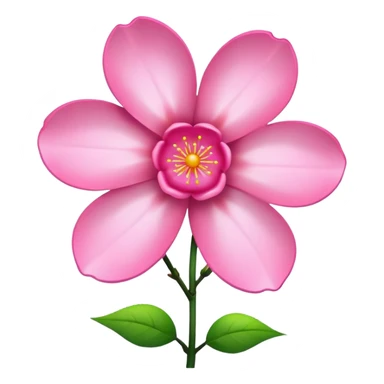 Néon fleur de sakura sticker