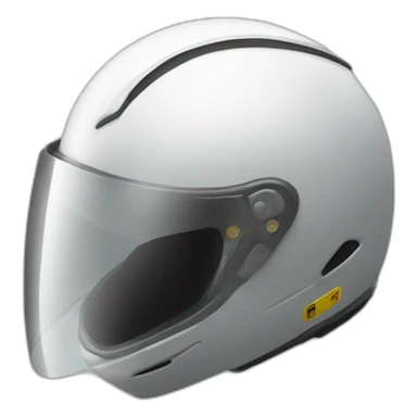 F1 helmet visor down sticker