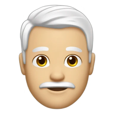 homme blanc cheveux courts, bras tatoués sticker