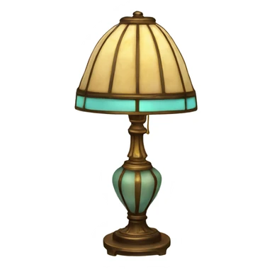Tiffany lamp sticker