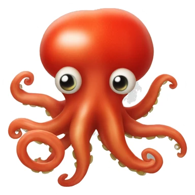 Tomato Octupus sticker