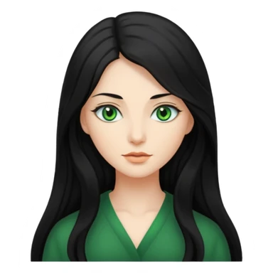 ca you make her hair a little longer please sticker