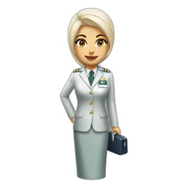 saudi airlines air hostess sticker