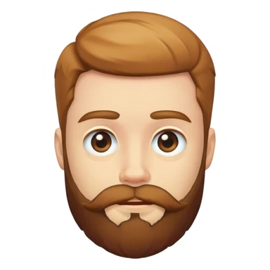 bearded boy portrait shot sticker