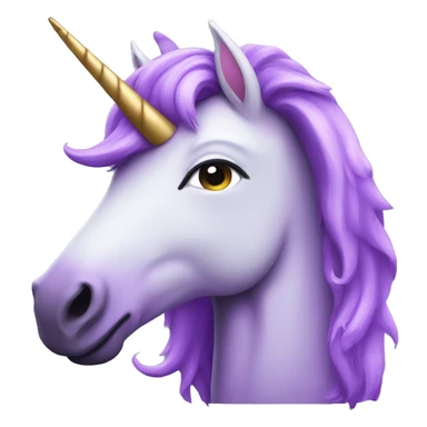 Purple Unicorn  sticker