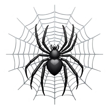 Make the I love u using spider web emoji 

 sticker