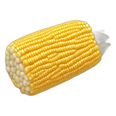 cooked corn grits on a plate sticker