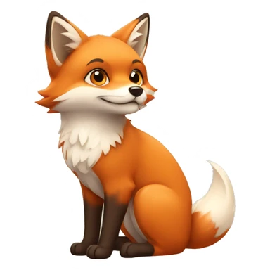 Sweetie fox sticker