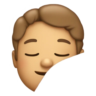 Sleeping with joy sticker