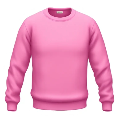 Sweat shirt pink sticker