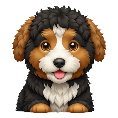 Bernadoodle  sticker