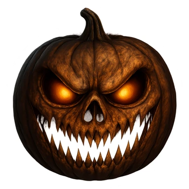Halloween emoji, make it scary, remove background  sticker