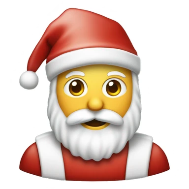 Weihnachtsmann mit Kartoffeln, Stiefeln sticker