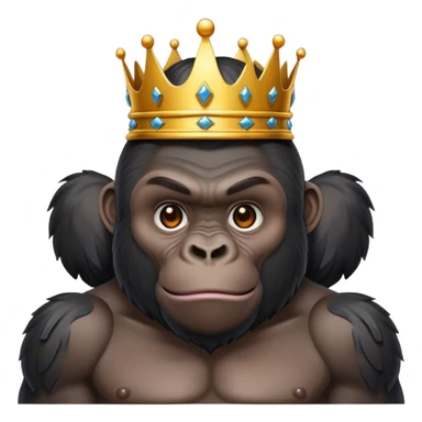 Gorrila king sticker