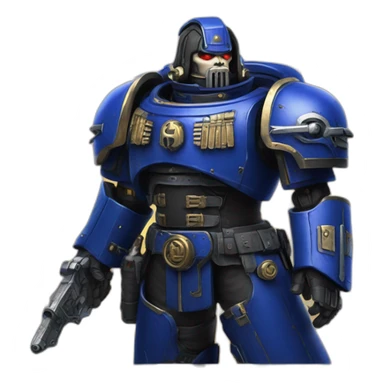 warhammer 40k ultramarine sticker