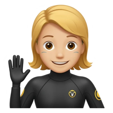 scuba diving fun sticker