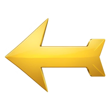 A simple yellow (#EBAA3C) arrow pointing to the right sticker