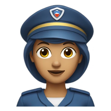 pat patrouille woman sticker