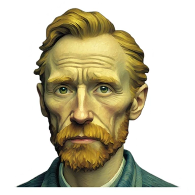 vincent van gogh sticker