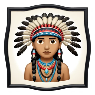 colonialism in native america sticker