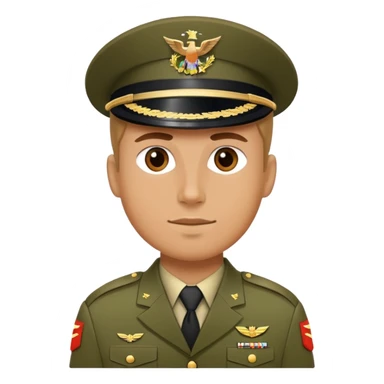 military soldier in uniform sticker