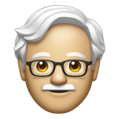 Paper holding warren buffet sticker