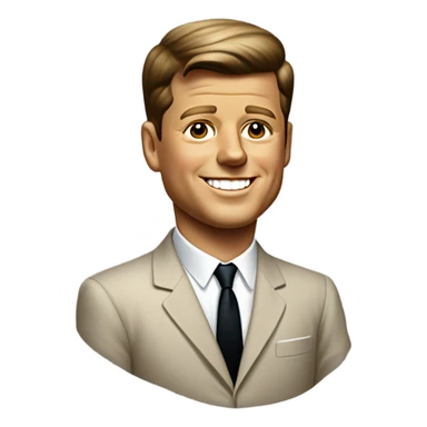 John Kennedy sticker