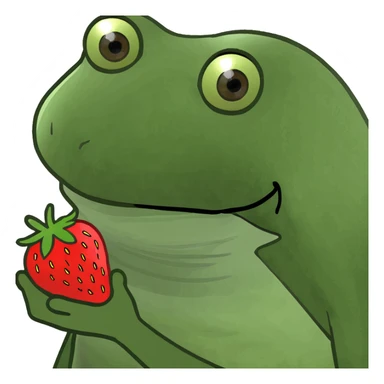 strawberry covered chocolate  sticker