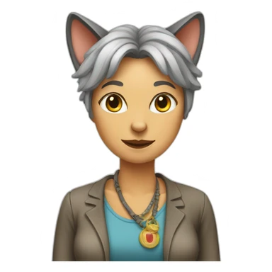 mrs-anthropologist-cat sticker